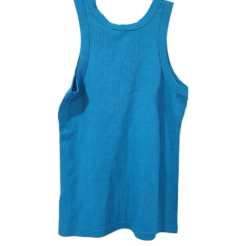 NWT Araminta James Everyday Tank Top | Azure Blue Size S - Picture 5 of 5